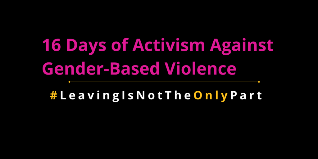 16 days of activism against gender based violence canada